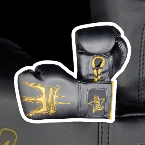 Official Rebellion Boxing Gloves - Black